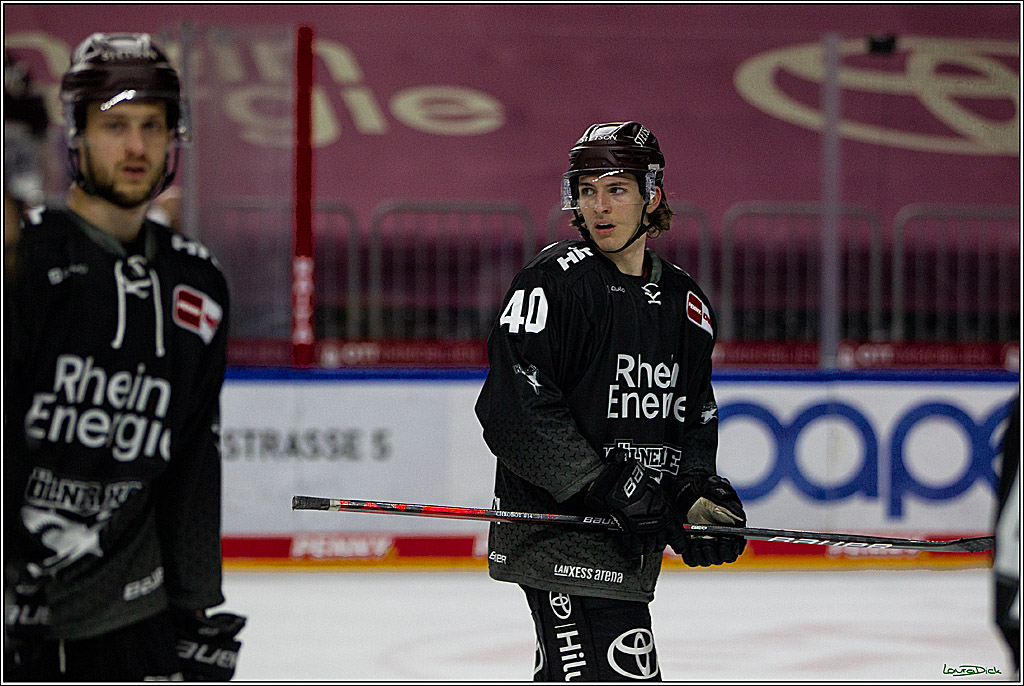 PENNY DEL;  Koelner Haie - Adler Mannheim; Koeln, 08.04.2021